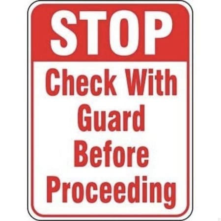 Accuform RAILROAD CLAMP SIGN STOP TANK CAR FRR959RD FRR959RD